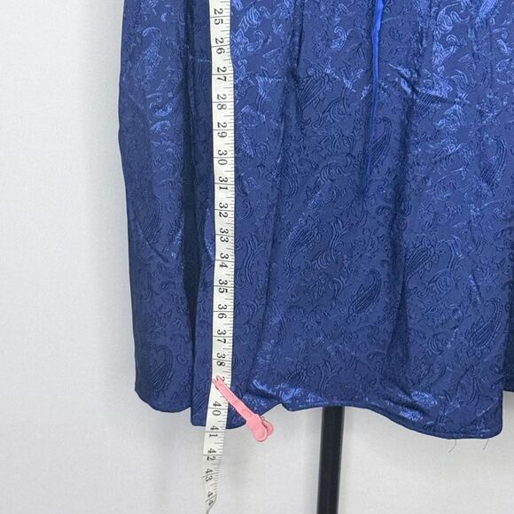 Blue and black lace-up Dress - Picture 5 of 8